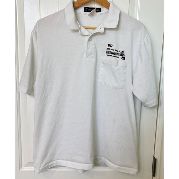 390th Bomb Group (H) Polo Shirt Mens Size Large Veterans Assoc B17 Plane - Picture 12 of 12